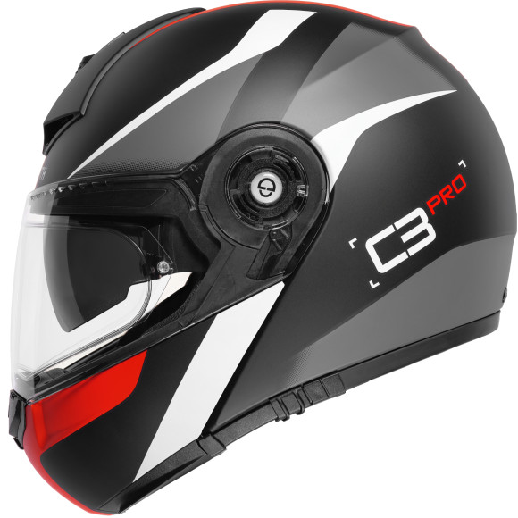 Vyklápěcí přilba SCHUBERTH C3 Pro Sestante Red